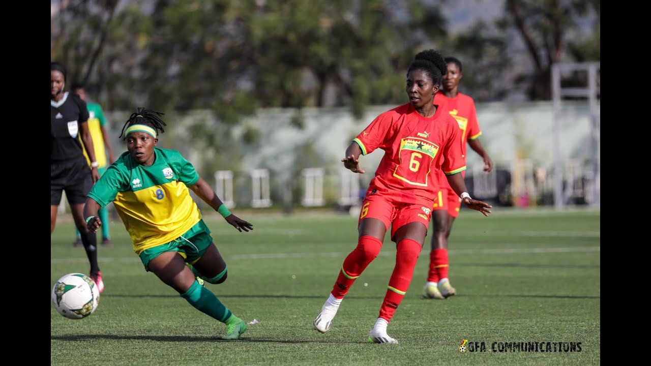HIGHLIGHTS: RWANDA 0-7 GHANA (BLACK QUEENS) - CAF AWCON 2024 QUALIFIER