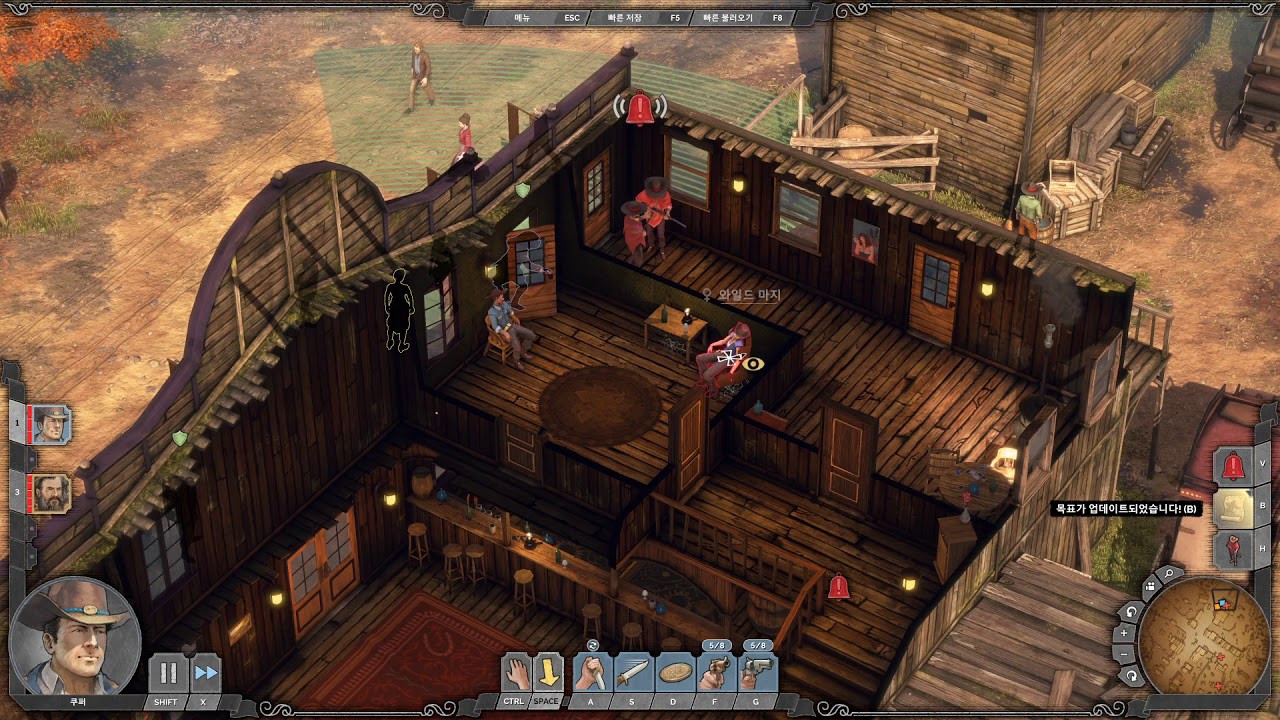 Desperados III - Easy way to get speedrun badge 3. Flagstone