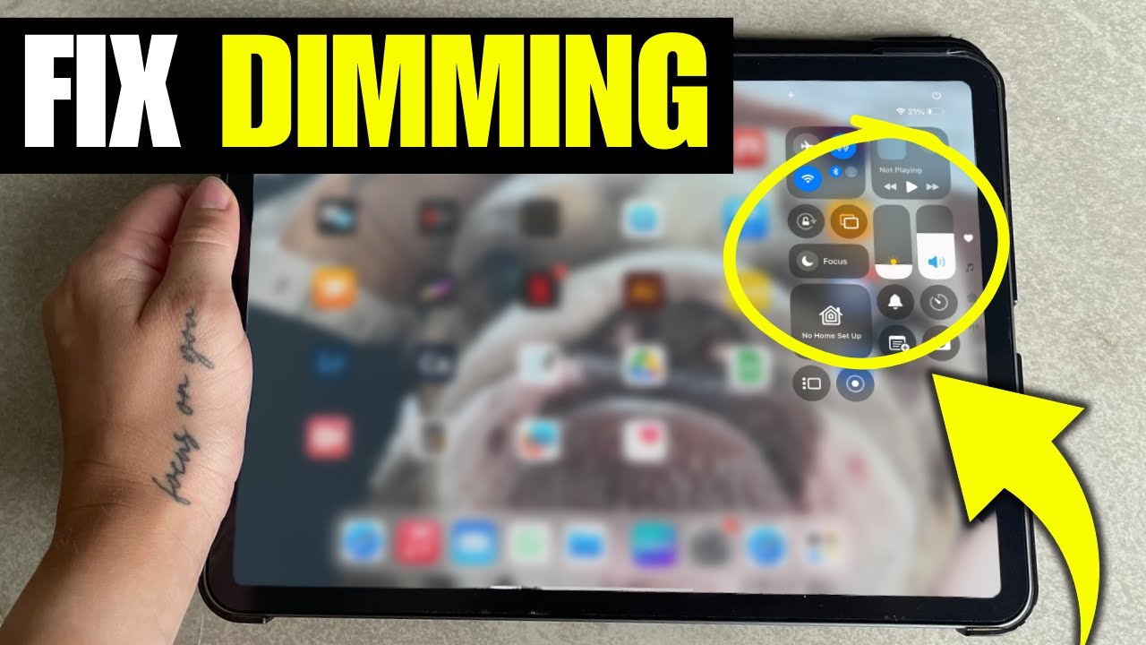 How To Fix iPad Keeps Dimming Screen Issue