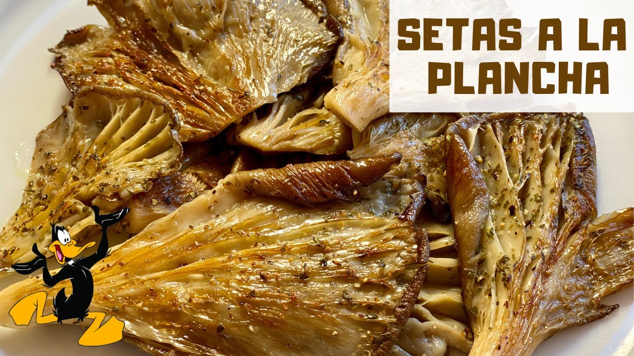 Setas a la Plancha 🍄 ¡Receta con Setas!
