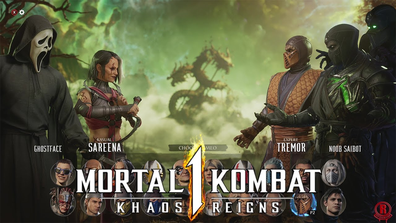 Mortal Kombat 1 - All Characters & Kameo Fighters + Stages & DLC (Ghostface) *Updated*