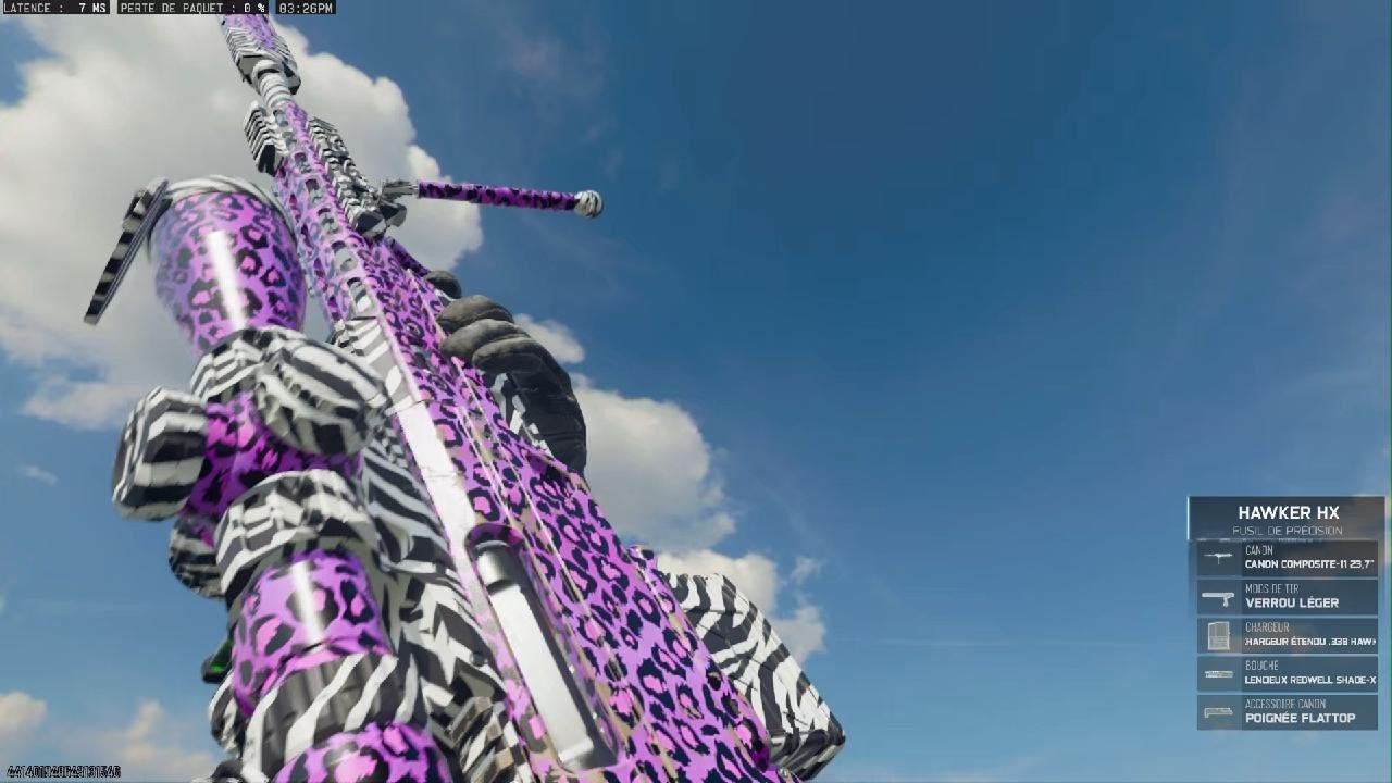 Le HAWKER HX est le sniper méta sur warzone il est INSANE 😱
