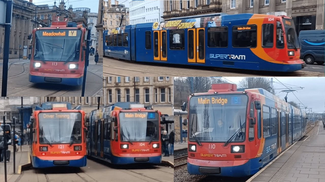 Trams in Sheffield