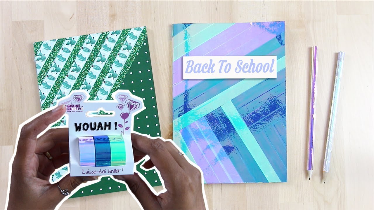 BACK TO SCHOOL! Avec du Masking Tape ✏️