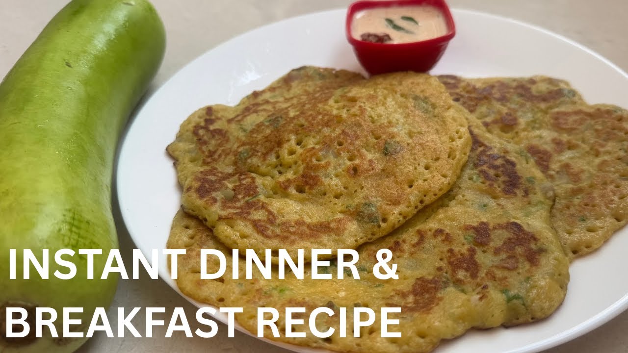 15 Minutes Instant Dinner & Breakfast Recipe| Easy Dinner Recipe| Quick Dinner Recipe| Veg Recipe
