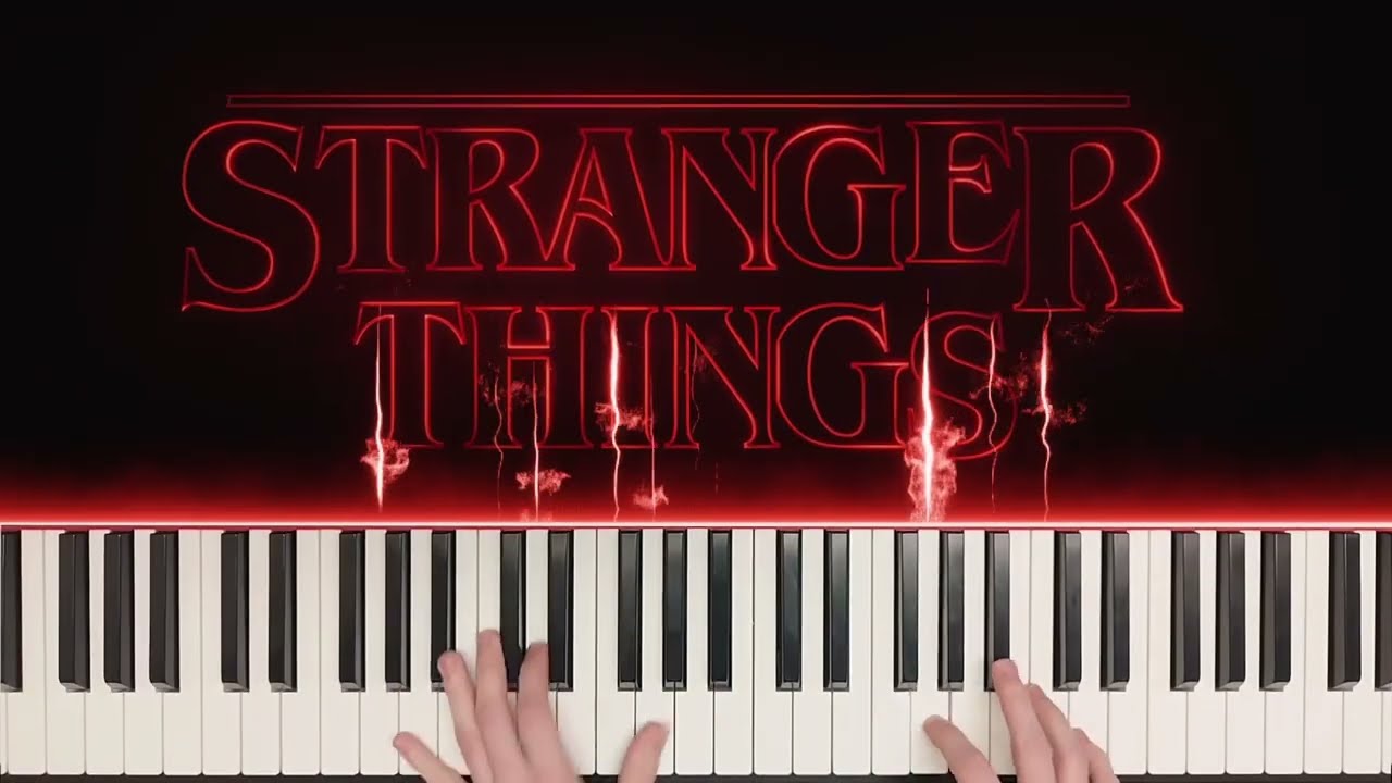 "kids" from Stranger Things - piano cover
