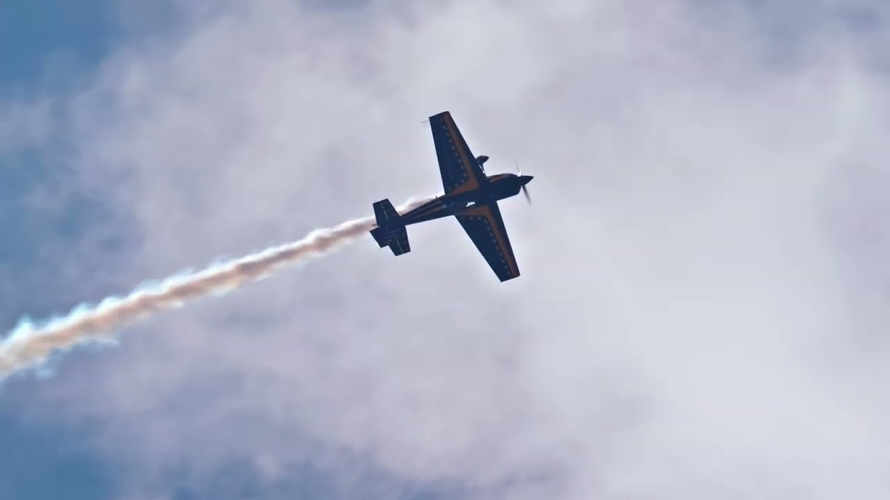 One-of-a-Kind Aerobatics: Monosport 360 (Staudacher Wing Design) | Madison Indiana Airshow 2025
