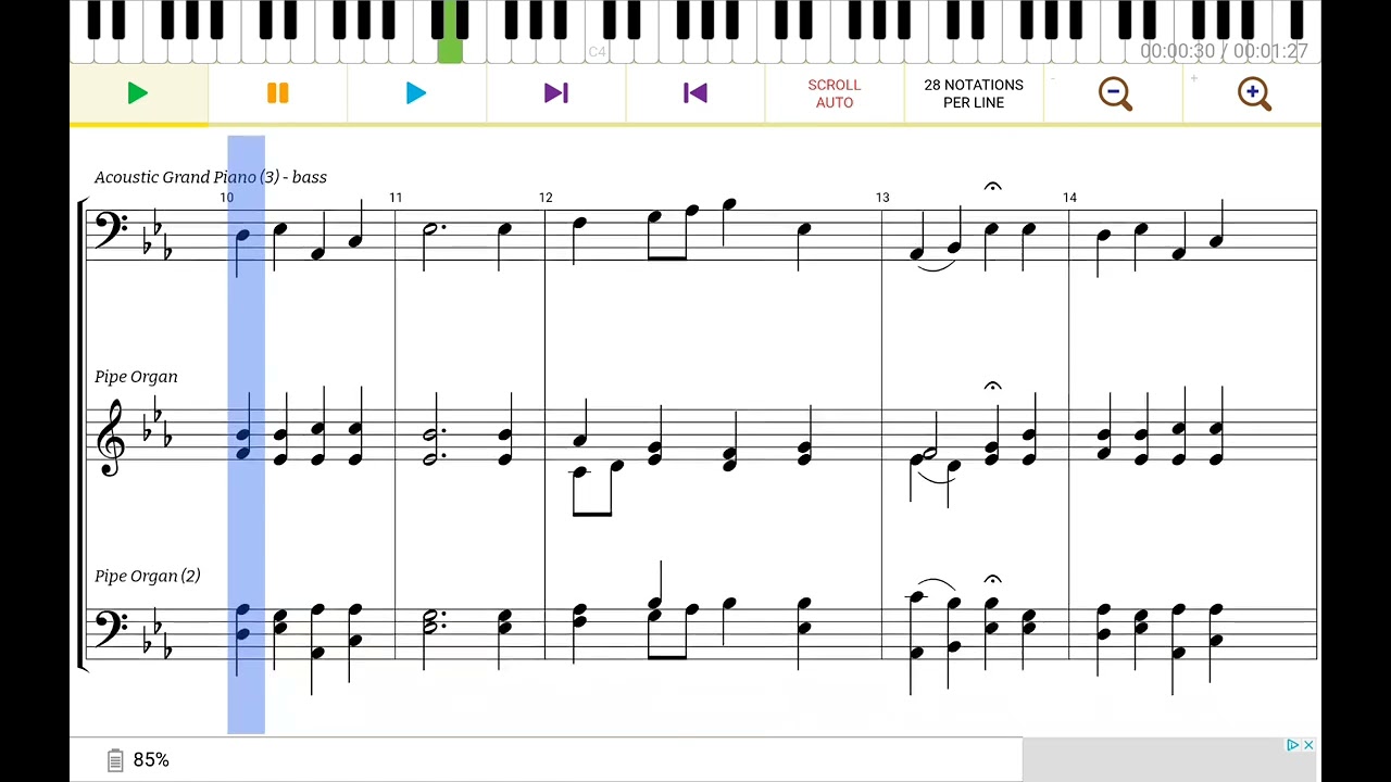 Now Thank We All Our God (bass)