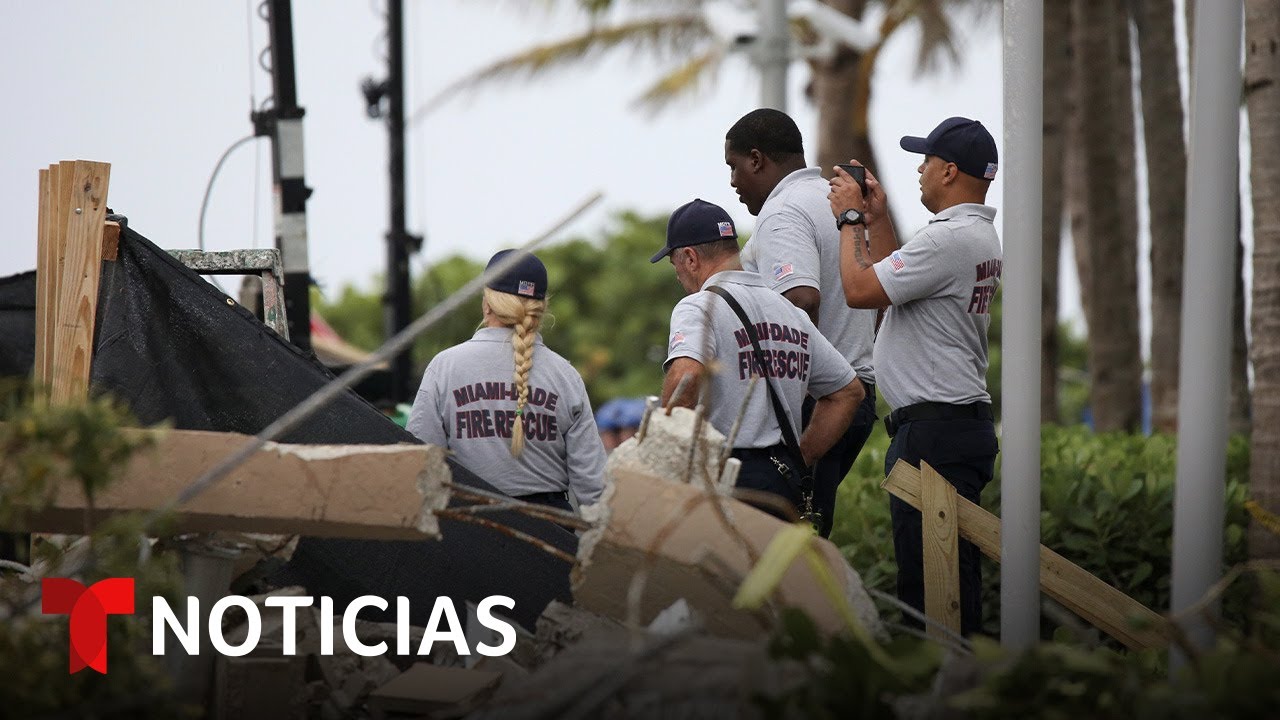 Lo último sobre el operativo de recuperación de cuerpos en Surfside