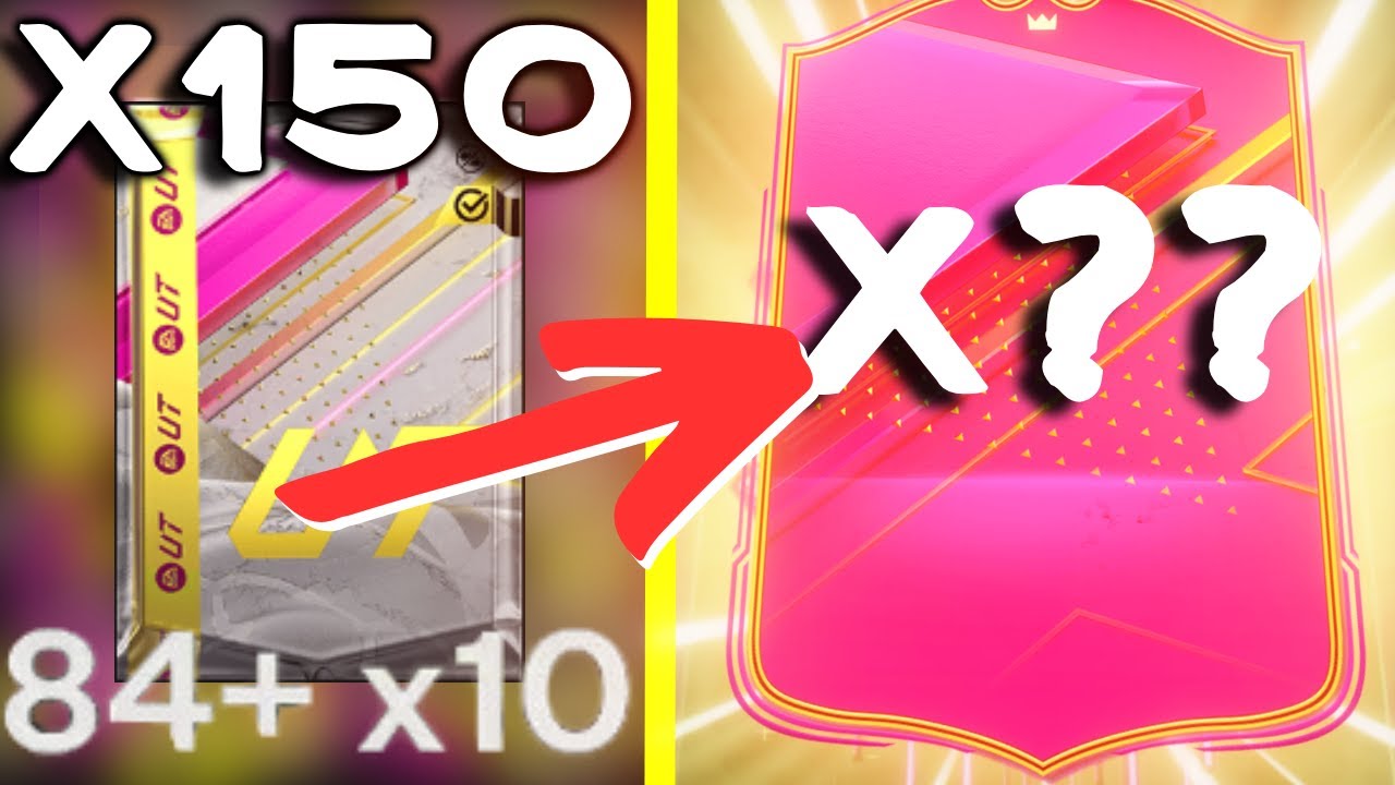 How many FUTTIES can 150 84x10 PACKS give me?!?!