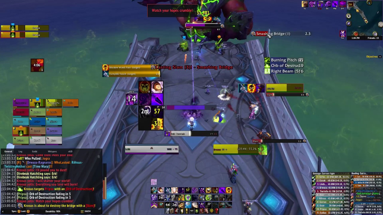 7.1.5 Krosus Nighthold Shadow Priest PoV