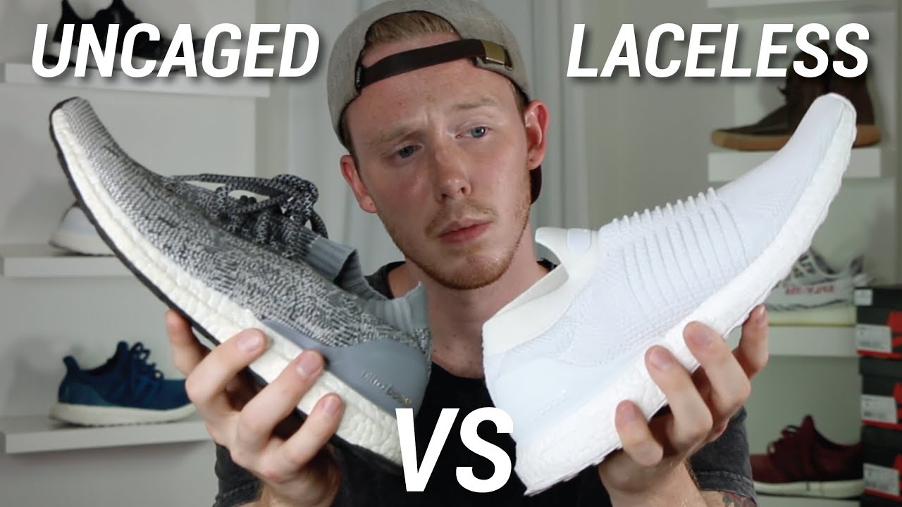 IS THE ULTRA BOOST LACELESS BETTER THAN THE UNCAGED?