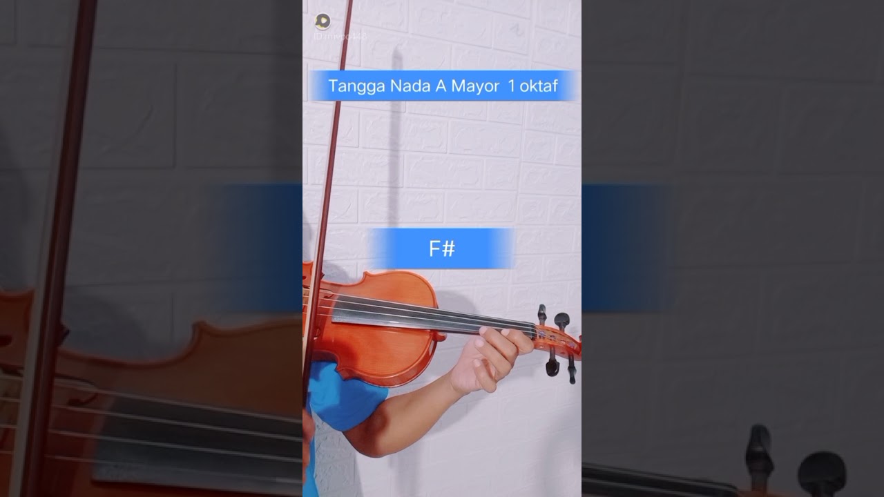 Tangga Nada A Mayor 1 oktaf #abugesek #biola #violin #belajarviolin #belajarmusik #music #musik