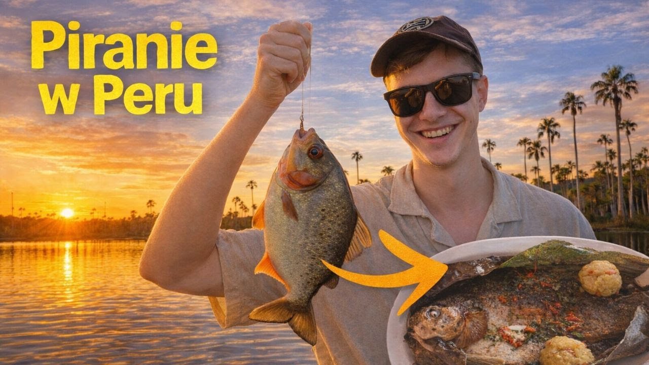 Łowienie PIRANII w Amazonii! | Peru Vlog: Puerto Maldonado