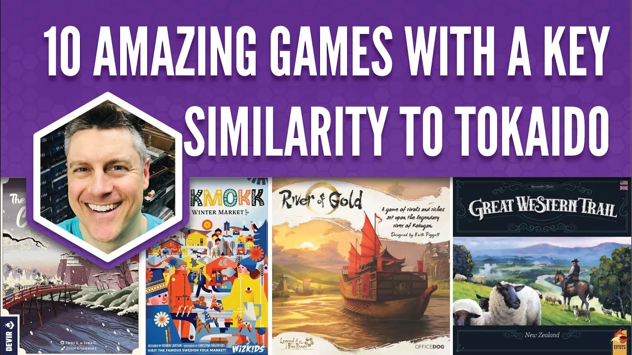 10 Amazing Games with a Key Similarity to Tokaido