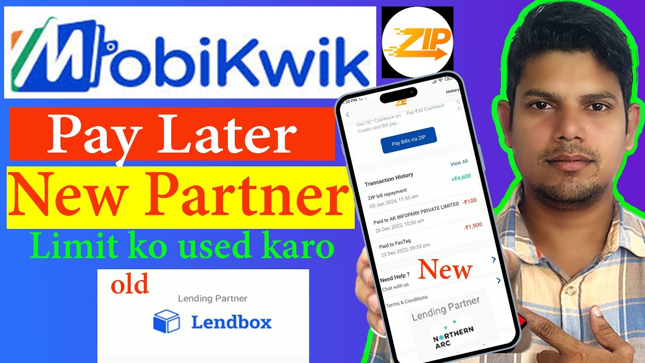 Mobikwik zip Pay Later New Partner | Mobikwik zip technical issue problem solution 2024 |
