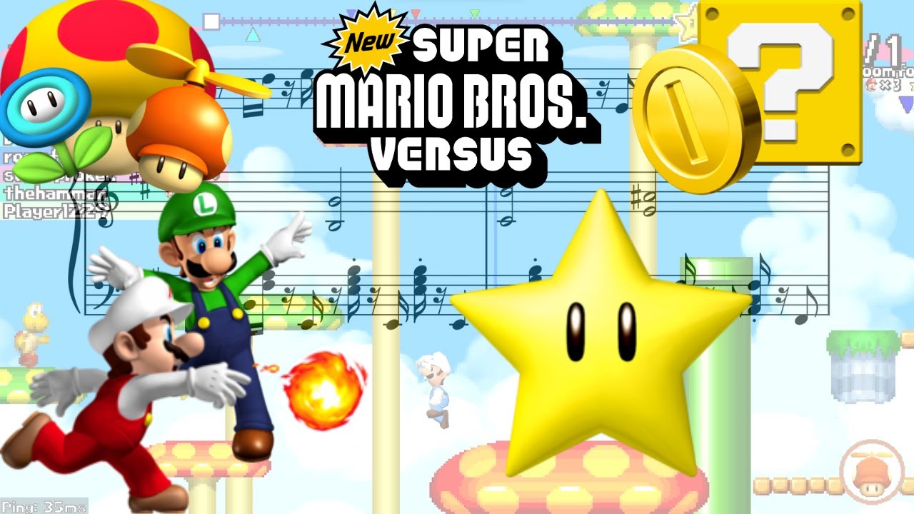 New Super Mario Bros. Versus - VS: Sky [Piano Recreation]