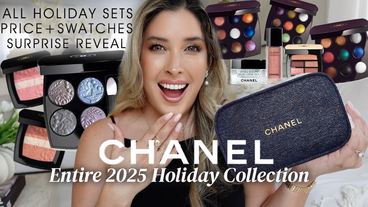 КОЛЛЕКЦИЯ CHANEL HOLIDAY 2025: ПОДАРОЧНЫЕ НАБОРЫ CHANEL, 9 палеток Ombres, ЗВЕЗДНЫЕ НОЧИ И АДВЕНТ...