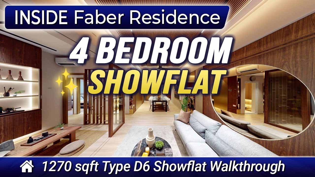 Walkthrough: Inside the Luxurious 4-Bedroom Showcase at Faber Residence – Calm. Connected. Complete.