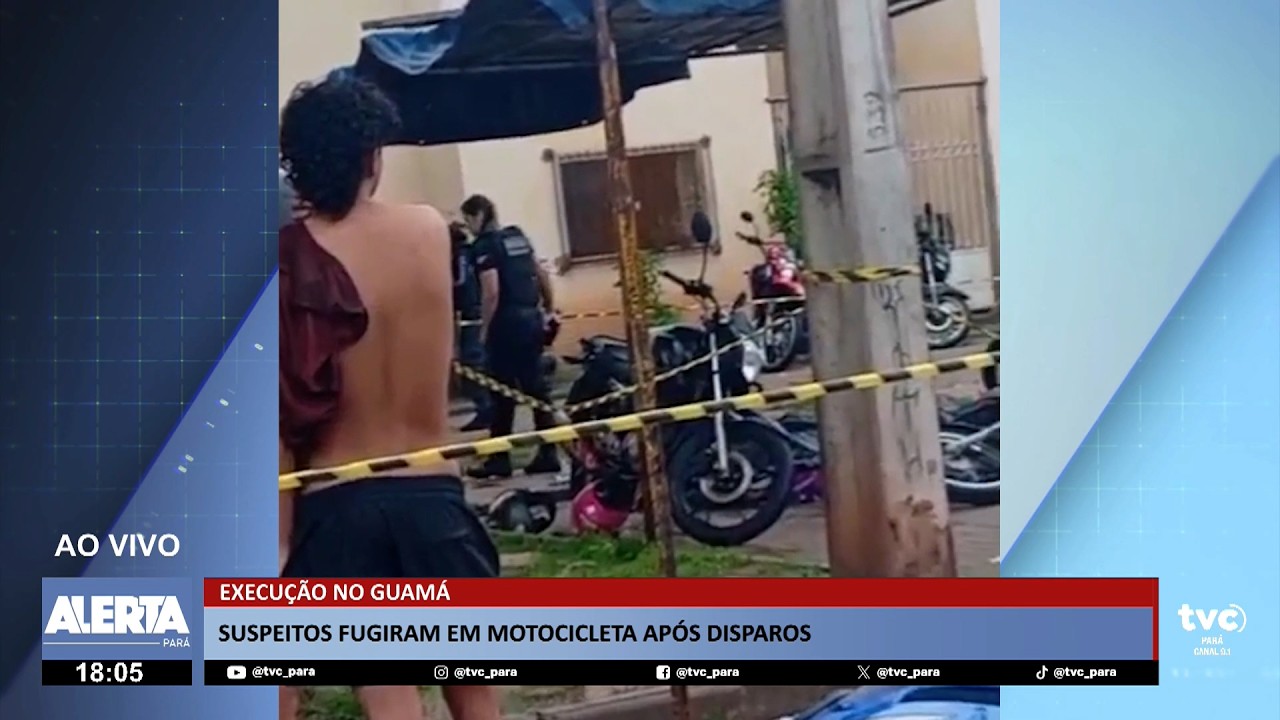 Mototaxista é assassinado no bairro do Guamá, em Belém
