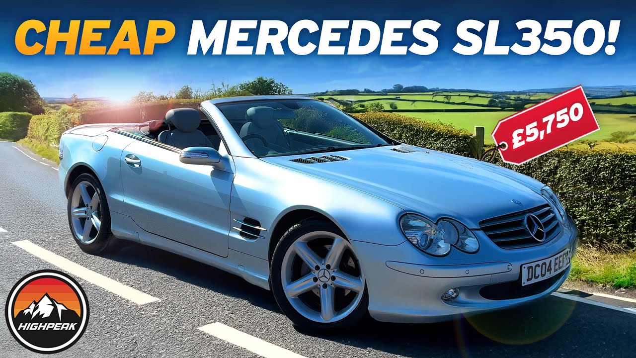 I BOUGHT A CHEAP MERCEDES SL350! HOW BAD CAN IT BE?