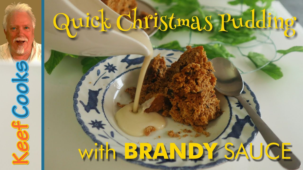 Quick Christmas Pudding | Microwave Mincemeat Christmas Pudding