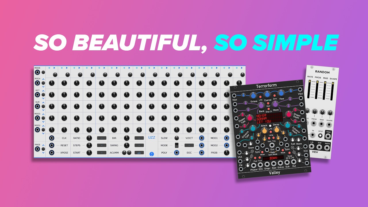 A Modular Patch That Composes Like a Pianist &mdash; UZZ + Random CV