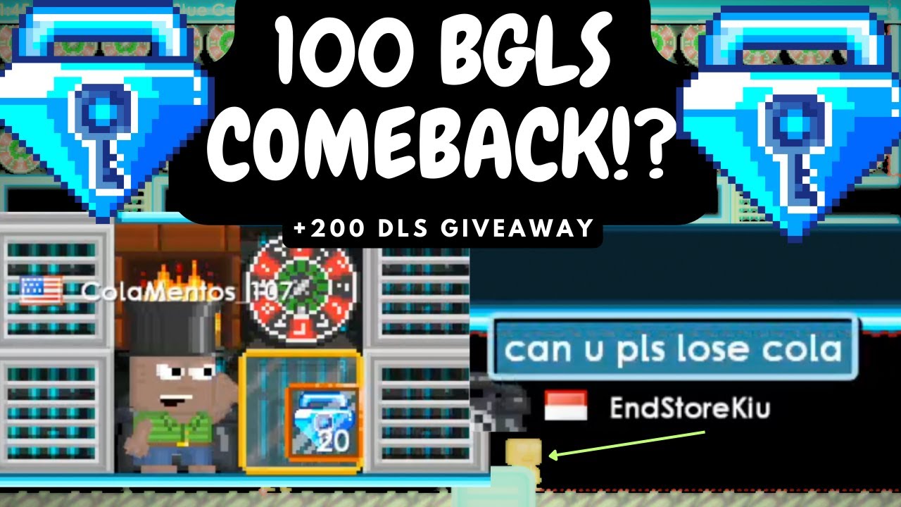 100 BGLS ВОЗВРАЩЕНИЕ РЕМЕ ?!?!!*?! | Казино Growtopia