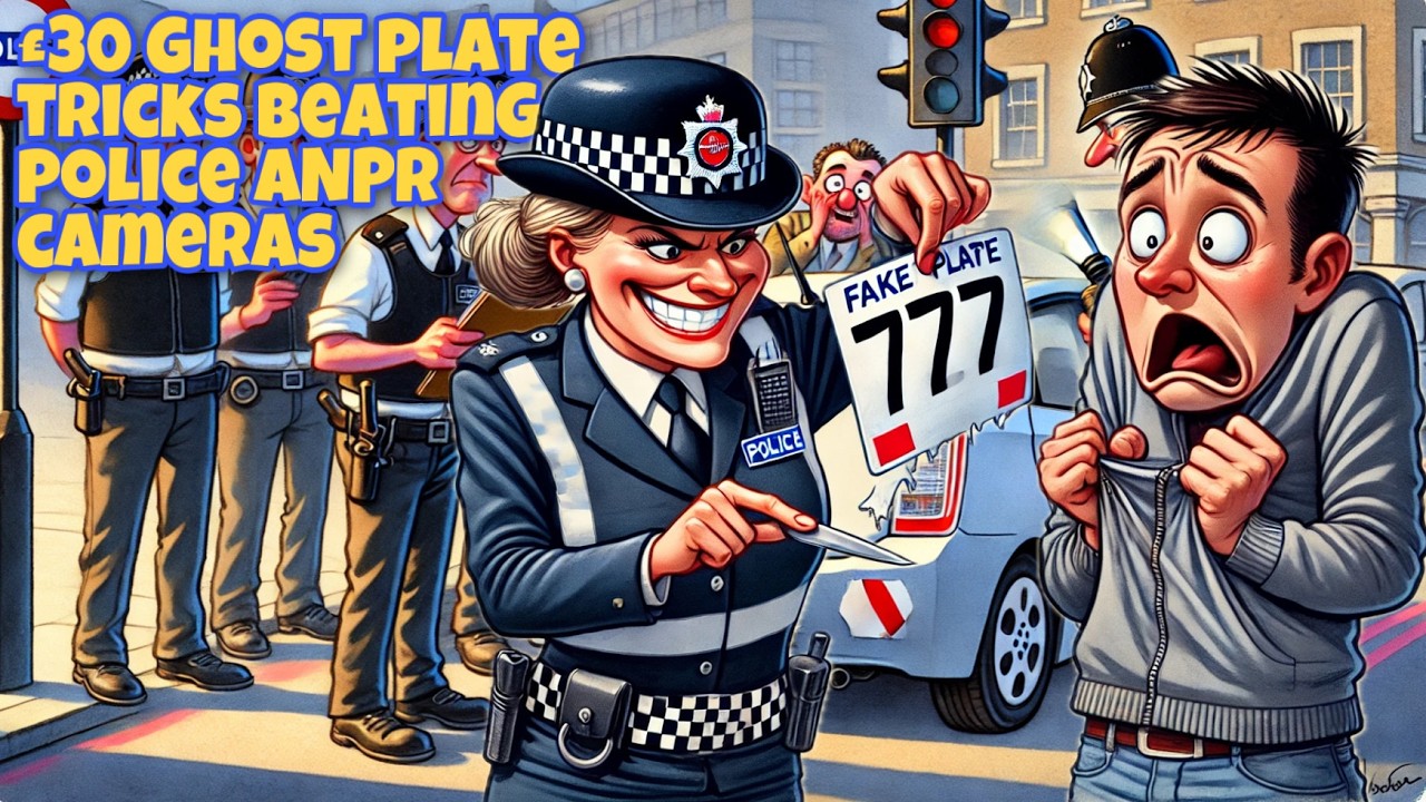 Ghost Plates – The £30 Trick That Lets Criminals Evade the Law!
