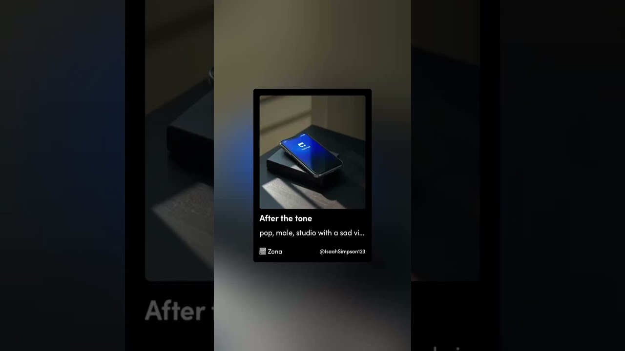 After the tone - by Isaah Simpson