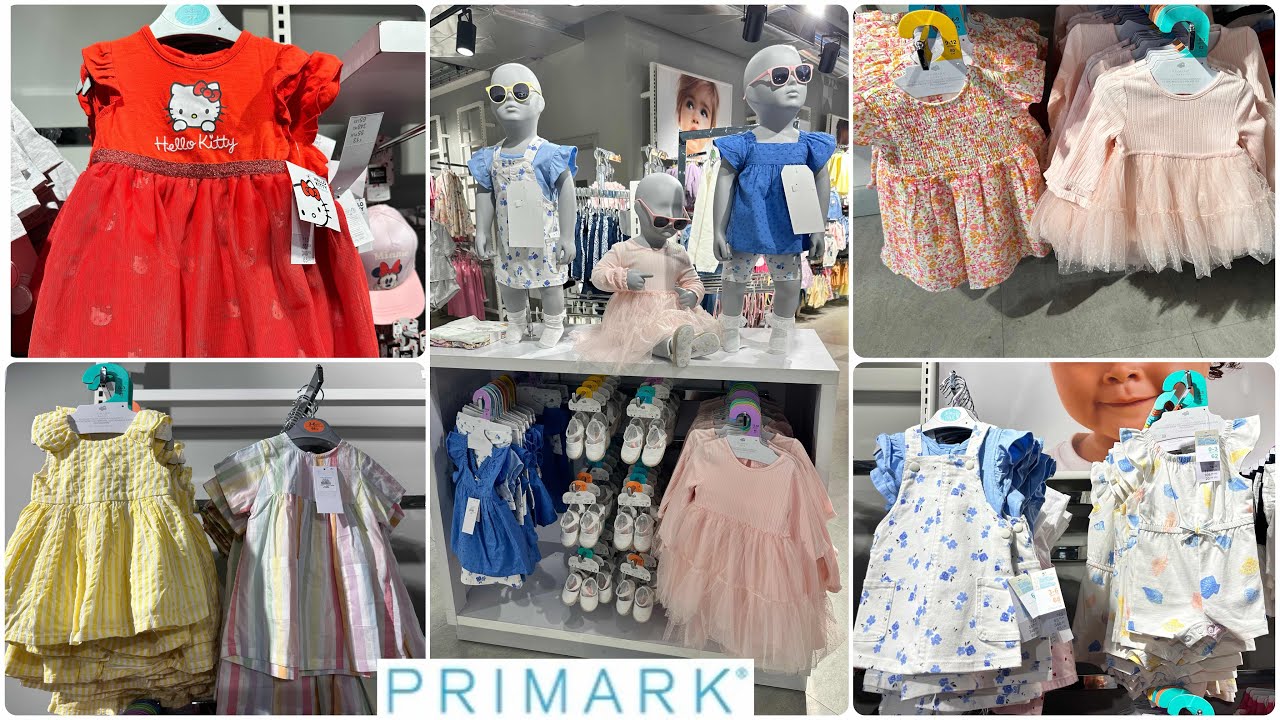Primark newborn baby girls clothes new collection / March 2024