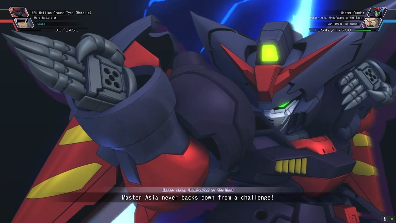 [SD GUNDAM GENERATION CROSS RAYS] Master Gundam Attacks [Steam/PC]