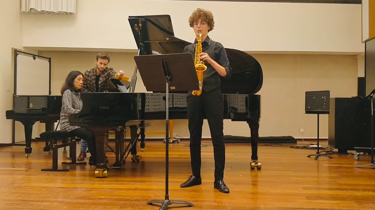 Sonate, 2nd and 3rd movements, by Edison Denisov - Thomas SINOIMERI