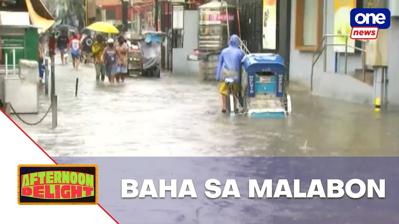 Flooding continues in Malabon due to habagat rains | Afternoon Delight