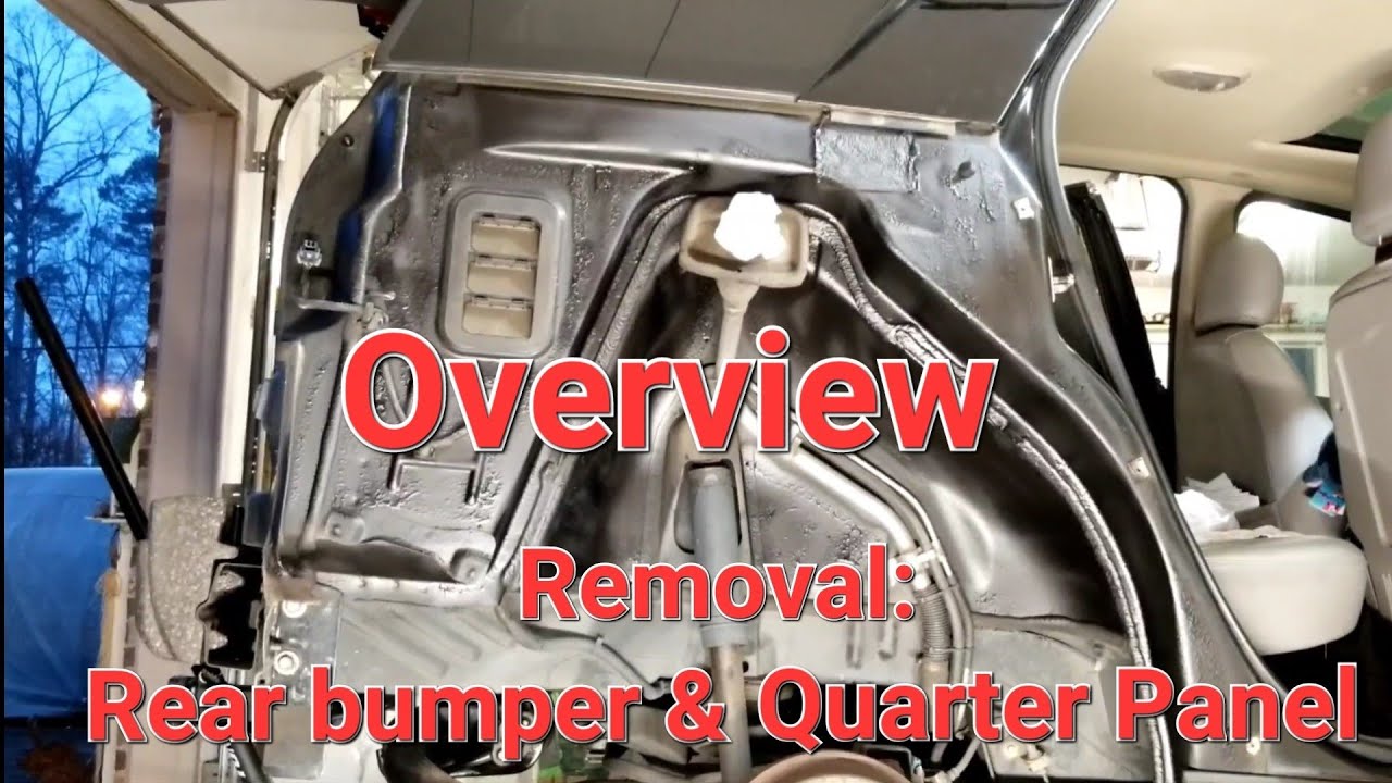 Rear Quarter Swap Overview Discussion (04 Saturn Vue Project)