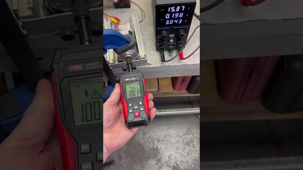 Test Run After Repair - MTI PM SERVO MOTOR - MGN2010-047A