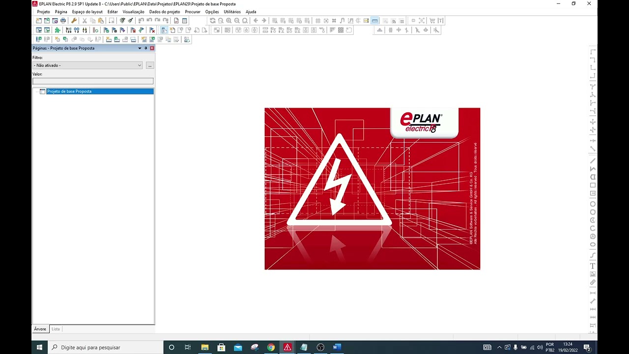 EPLAN Electric P8 2.9 - Aula 9 - Estruturando o projeto de base da proposta