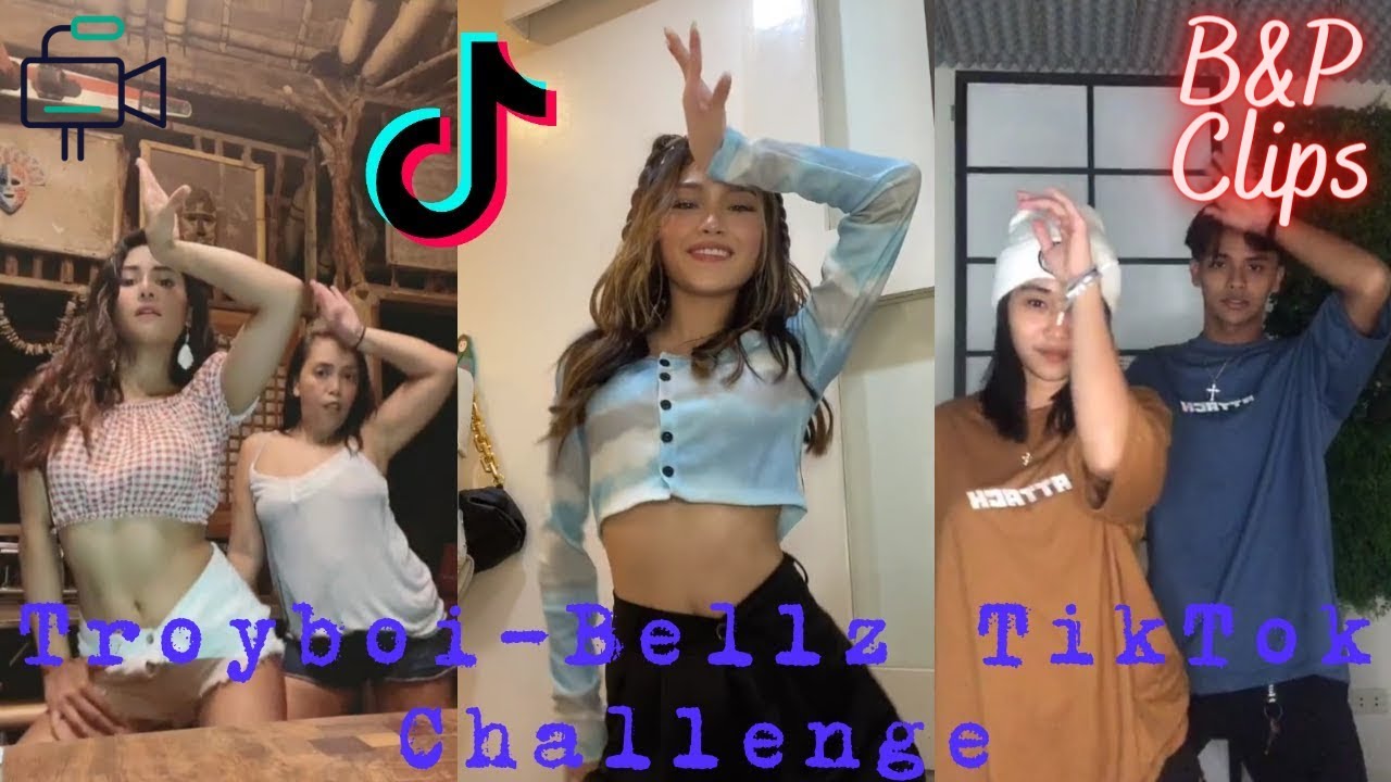 UPDATED Compilation: TroyBoi-Bellz TikTok Dance Challenge (featuring AC Bonifacio) | B&P Clips