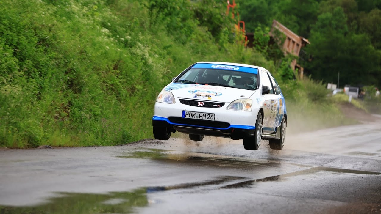 Rallye Hunsrück Junior 2025 WP1 Kraus/Kraus Honda Civic