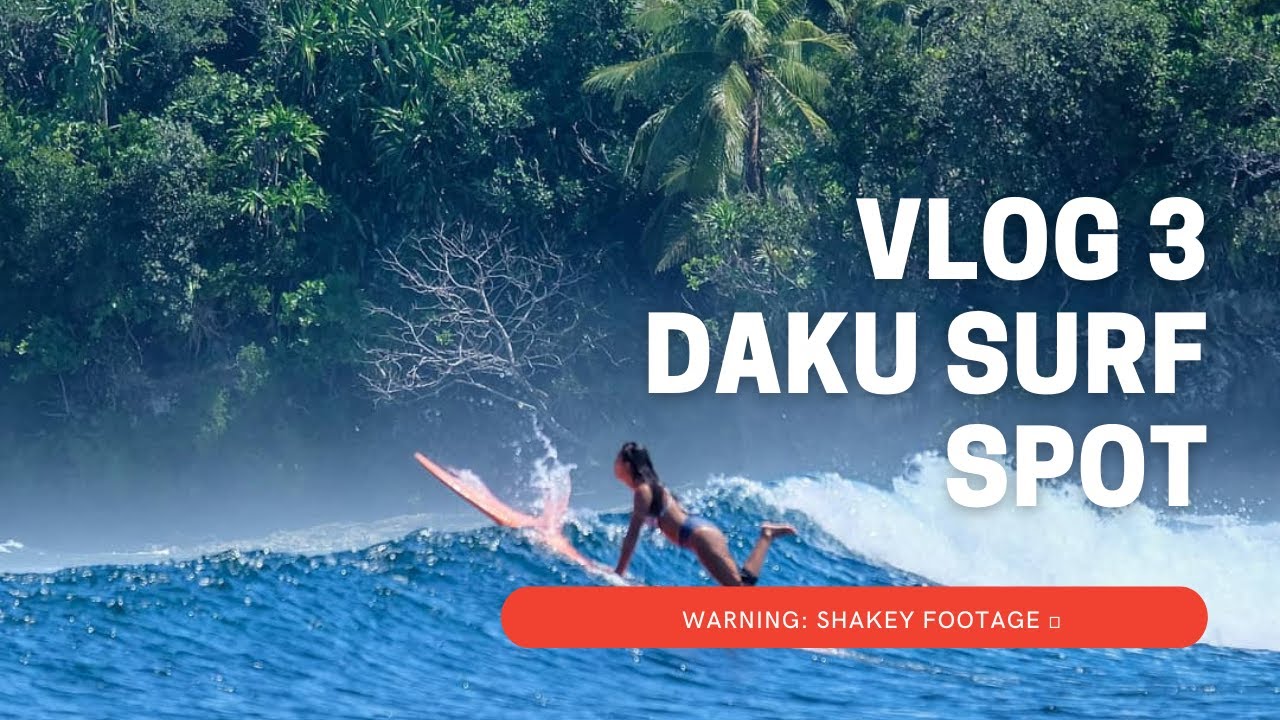 DAKU SURF SPOT | SURF VLOG 3 | SIARGAO ISLAND