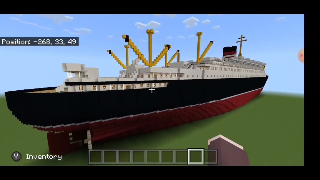 RMS Carinthia Minecraft preview