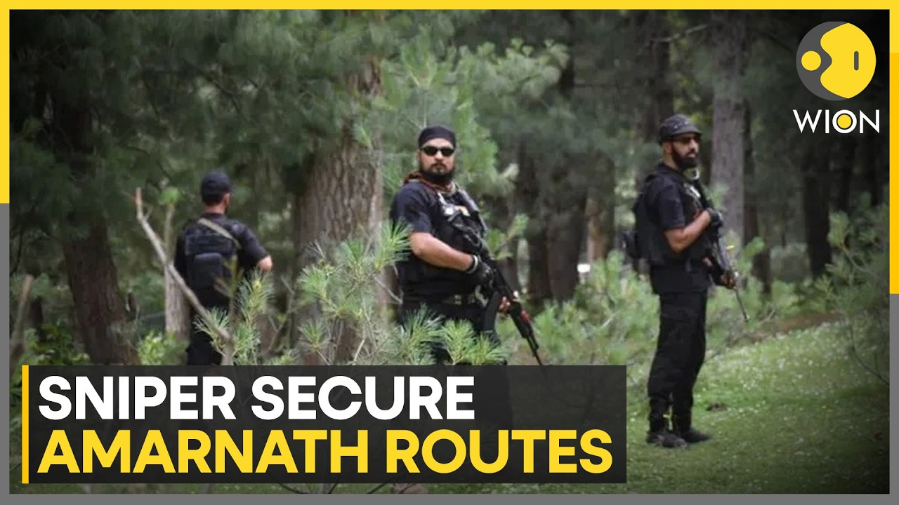 Amarnath Yatra 2026: Snipers, AI Cameras & Drones Strengthen Amarnath Yatra Security | WION