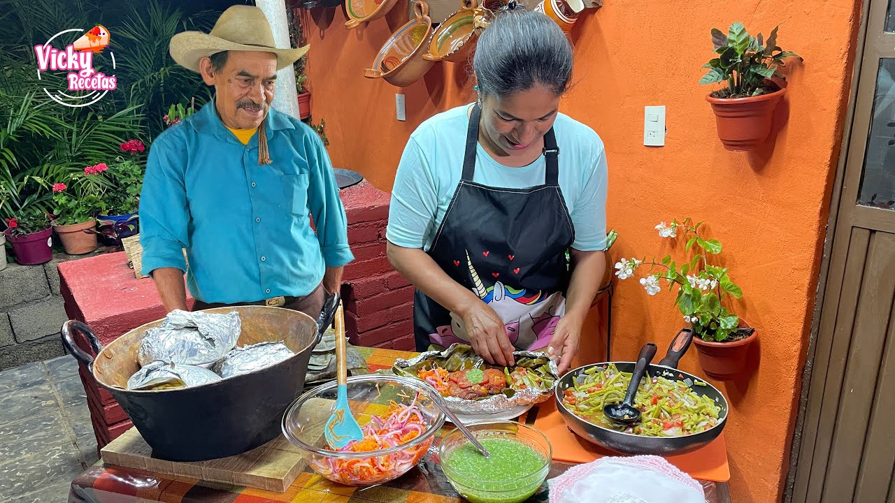 Estos Mixiotes de Res Son los Favoritos de Papá Vicky Recetas