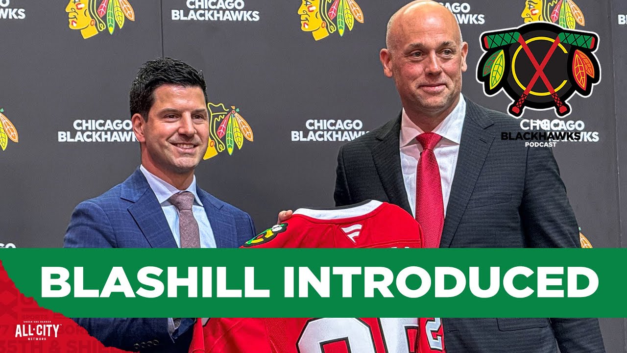 Jeff Blashill Introduced as Chicago Blackhawks Head Coach | CHGO Blackhawks Podcast