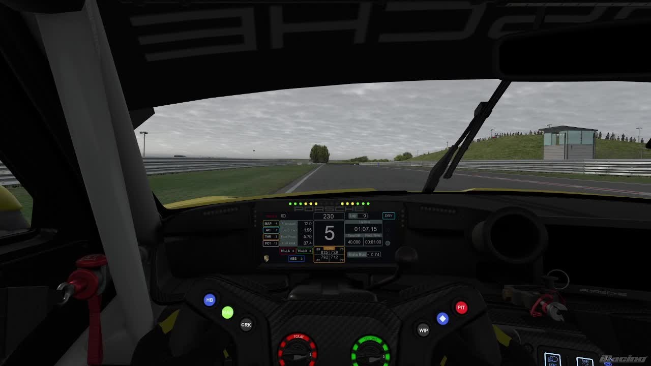 iRacing Snetterton Circuit - 200 Porsche 911 GT3 R (992) (Dry) Track Guide (Hotlap + Telemetry)