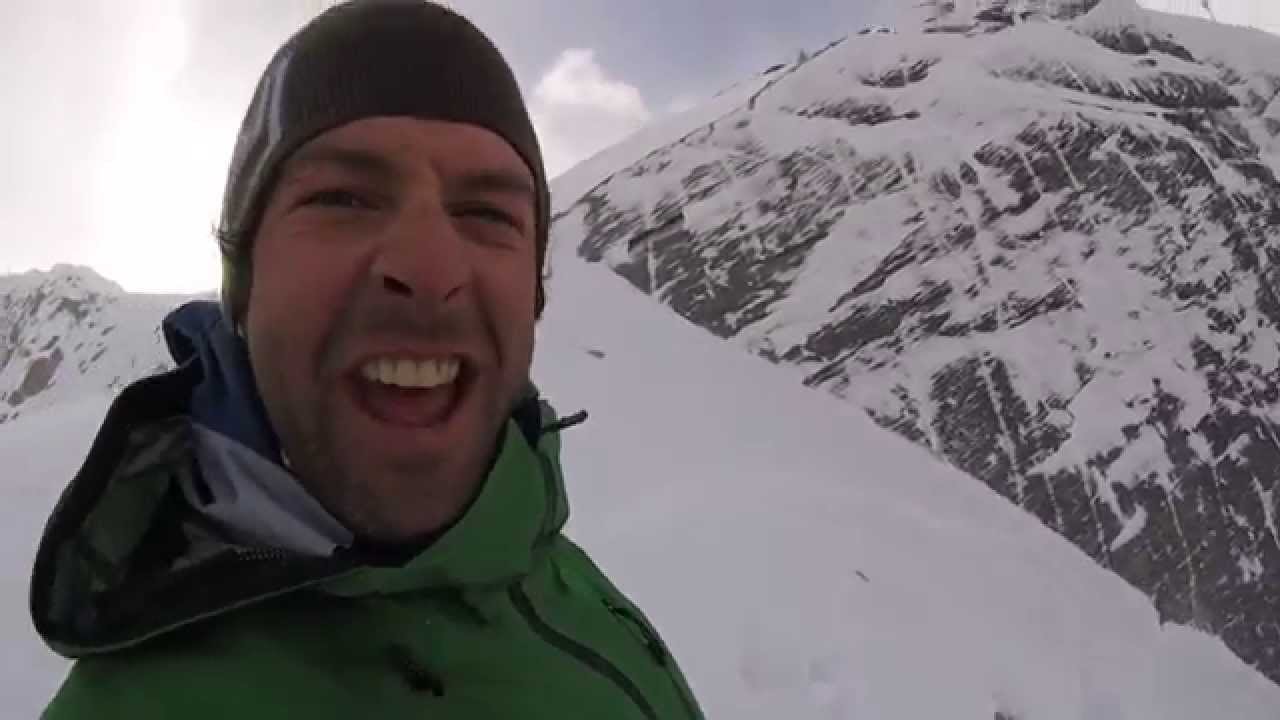 Chris Rubens - First Ski Day of Season, Rogers Pass