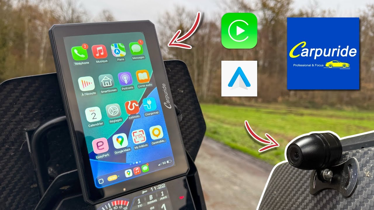 Test du Carpuride W712 : un mode vertical pour Carplay / Android auto. Le détail QUI CHANGE TOUT ?