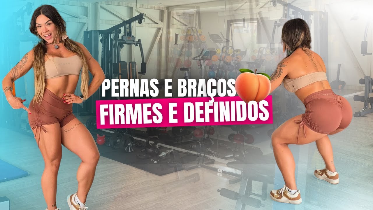 TREINO RÁPIDO PERNAS TORNEADAS EM CASA