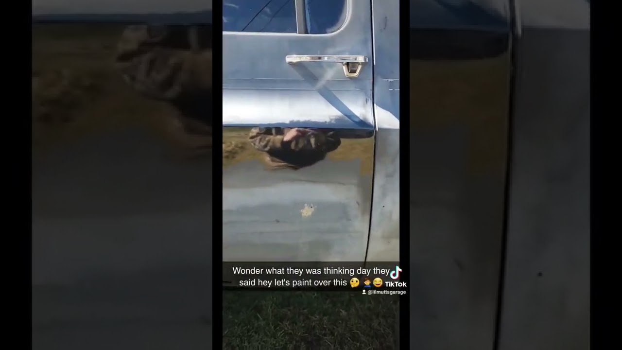 paint restoration on 85 suburban