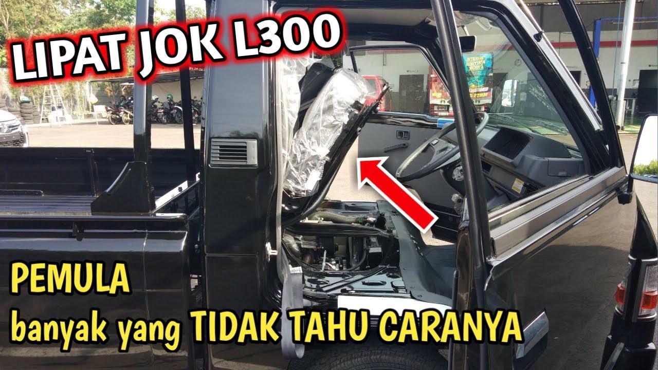 Cara MELIPAT JOK L300 / cara BUKA JOK L300